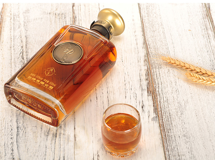 500ml50度劲酒a1单瓶盒装