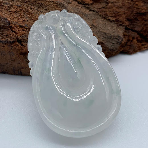 派瑞翡翠 翡翠龙 糯冰种 无色 商品图2