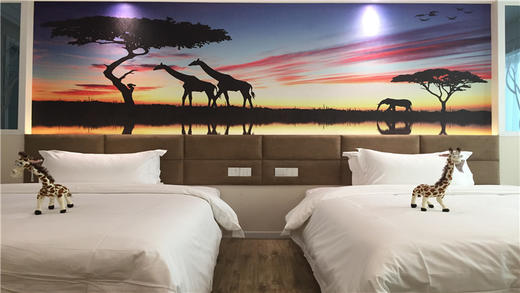 动物酒店亲子标间亲子标间+双人二日门票 商品图0