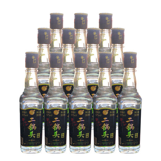 【推荐】牛栏山 黑牛清香型 42度 300ml*12 【整箱装】 商品图2