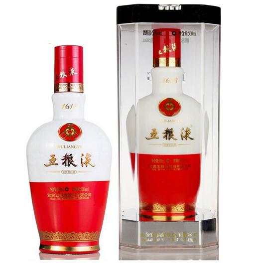 五粮液161852度500ml可换购进口啤酒