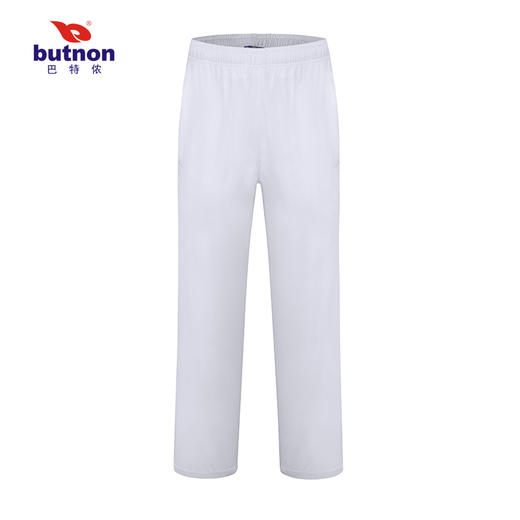 9851巴特侬秋冬运动长裤拉链口袋男经典梭织运动出场裤子白色 商品图4