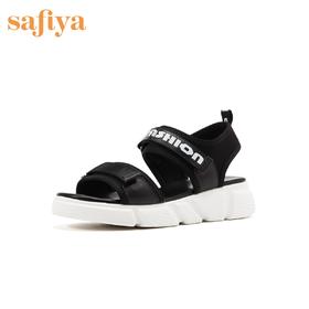 商场同款 | Safiya/索菲娅厚底中跟运动风女鞋凉鞋2019夏季SF92115015