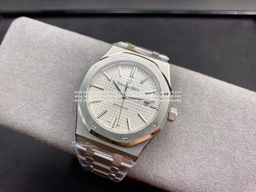 ZF新盘白面 重新定义皇家橡树15400系列！解决长久以来各大厂家都无法突破的难题【技术突破】1️⃣.解决厚度问题，采用9015机芯改爱彼CAL.3120一体机！实现厚度达到9.8mm与原装一样（ 商品图5