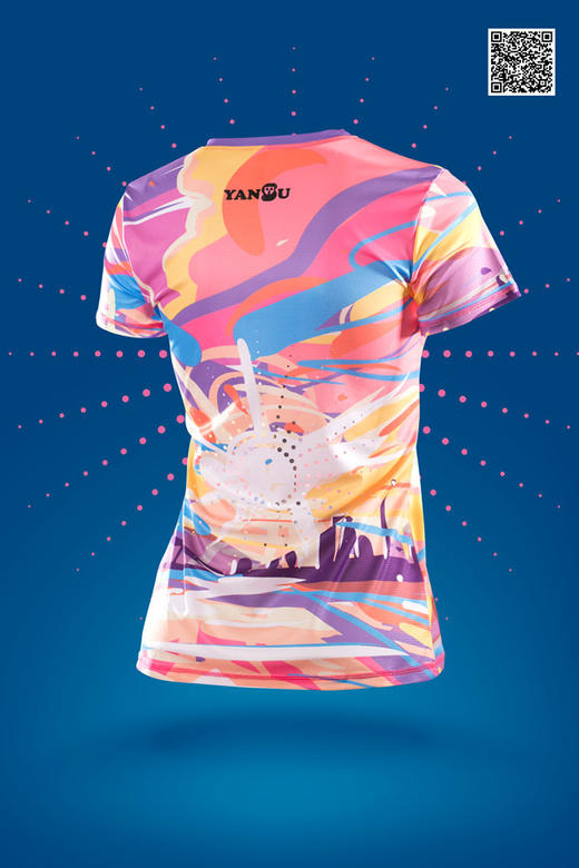 严素跑步TEE,BEST迷彩,男/女款,轻量 短袖T恤 速干快干 严素态度 商品图3