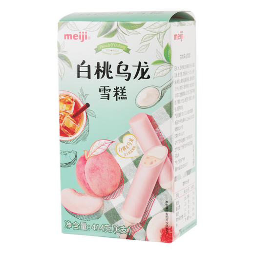 明治（Meiji） 明治（Meiji） 白桃乌龙雪糕 414g（6支） 商品图0