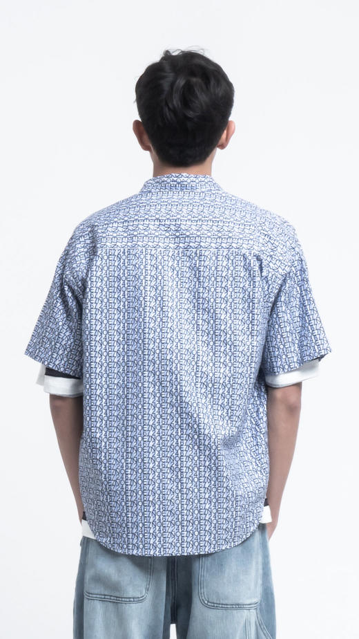 DEC 96932237 数字字母满印衬衫 商品图2