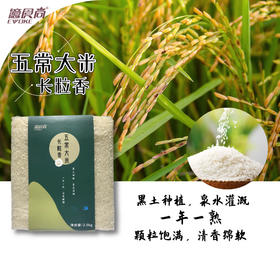 忆食尚 五常大米长粒香 5斤装（2500g） 优质大米 黑土种植大米