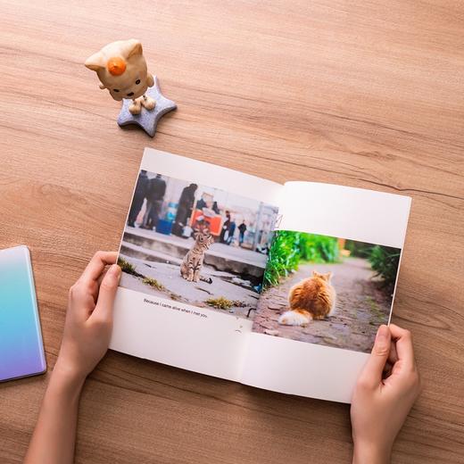 米莫印品Nice软皮书，防水防撕的杂志风照片书，1000+版式可选，可放几百张照片 商品图1
