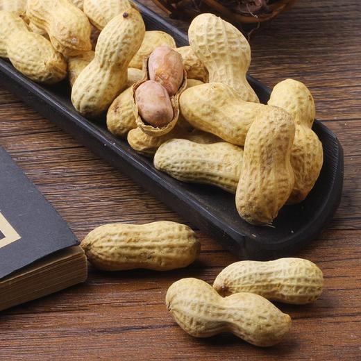 老街口 蒜香花生420g/袋 坚果炒货休闲零食带壳炒制小花生每日坚果 商品图1