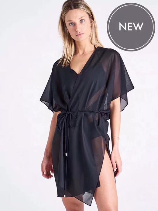 wolford 89321雪纺长款外套 商品图0