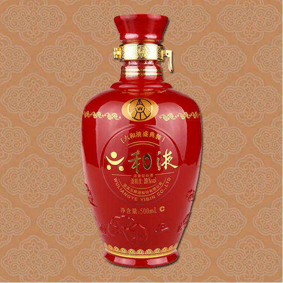 39°六和液盛典装500ml - 酒丽堂