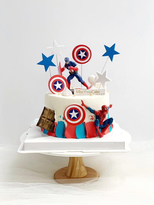 定制款蛋糕 - 漫威英雄 商品图0