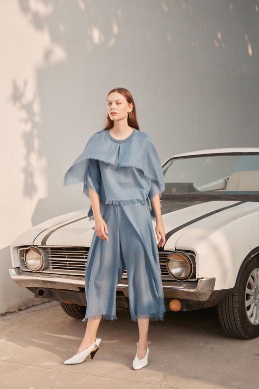 sandriver四季皆宜羊绒休闲女裤sjf18k321a