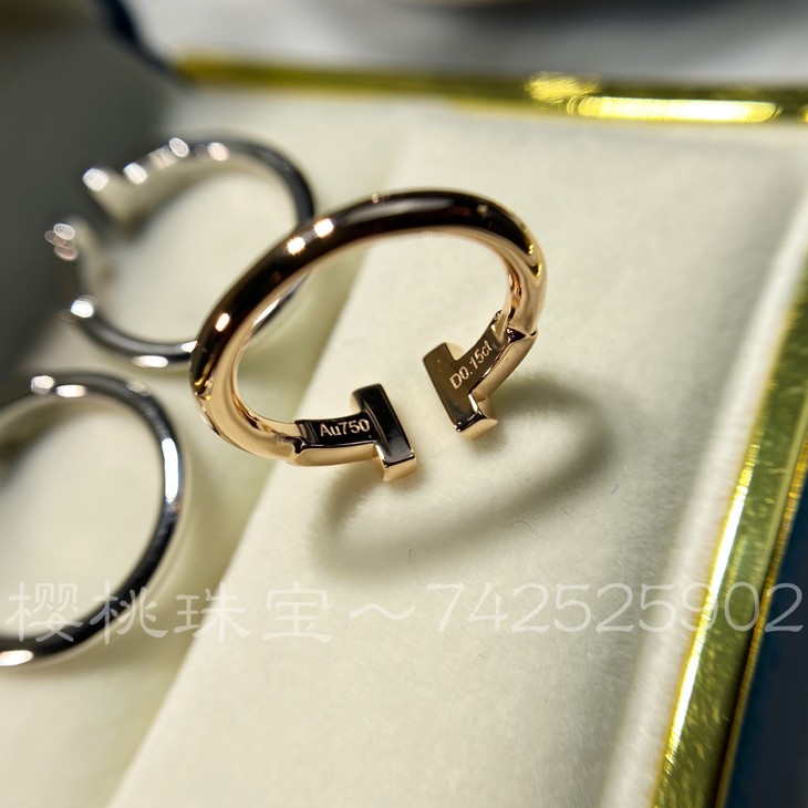 编码tfj59160双t戒指