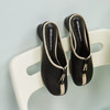 西村名物春夏新款分趾鞋平底半拖X20AH10081 商品缩略图0