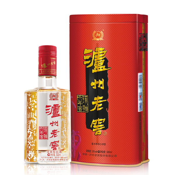 【平价精选】38度泸州老窖六年陈头曲（铁盒）