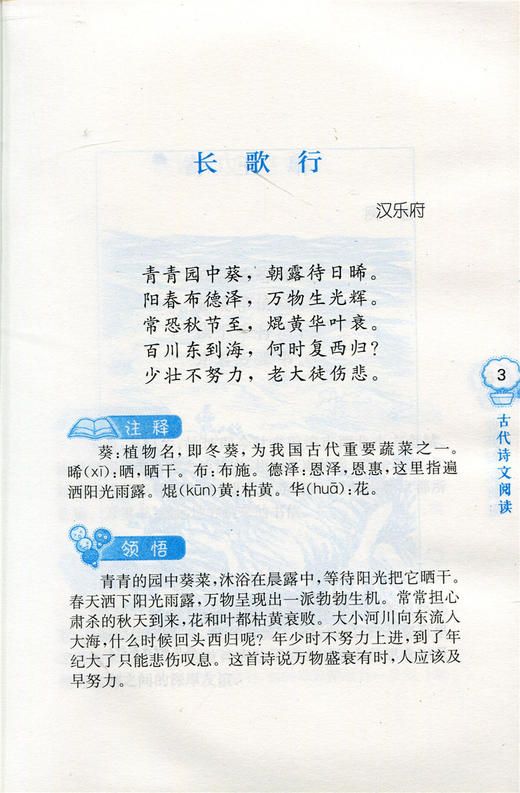 语文综合阅读6下 升级版 六年级下册 小学语文新版配套读本古诗文阅读 学古诗看译文配插图 熟读背诵古诗文 商品图8
