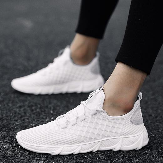 2020新款春夏季男士网面轻便减震透气休闲鞋男百搭潮鞋（非劳保鞋） 商品图4