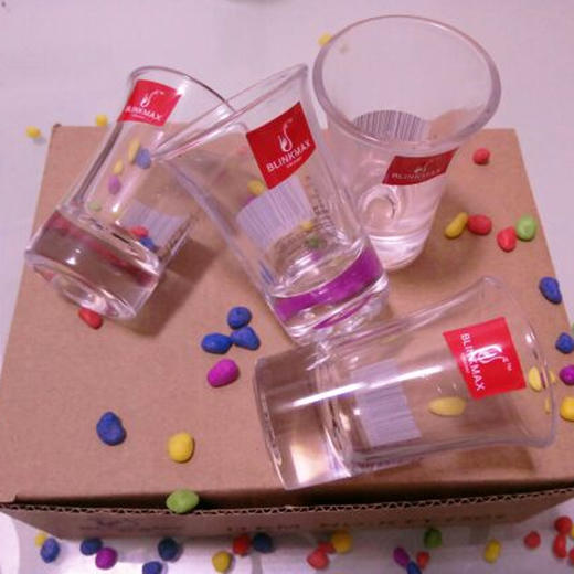 BLINKMAX 丽尊透明玻璃小酒杯 一口吞子弹杯 加厚型子弹杯 商品图3