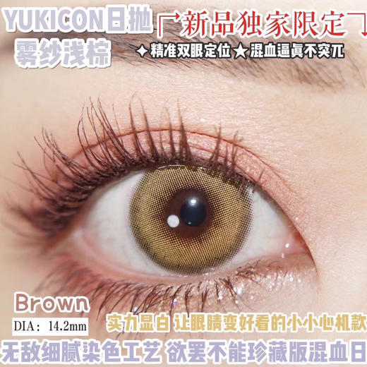 雾纱 棕/灰  （日抛型） 商品图4