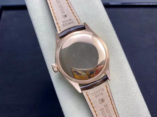 ZZ 劳力士 切利尼系列50535 月相腕表全玫瑰金，红金技术。厚度达到包金一般的标准。独家定制机芯，功能做到和原装一致。可以单独调节时针，来调节日历。8点位有一个按钮，来调节月相。同样，月相上的陨石 商品图11