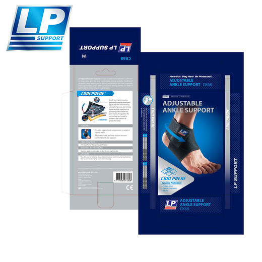 LP CK68 透气型跟腱开放可调式护踝 商品图4
