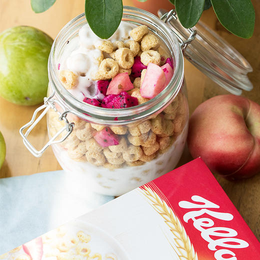 泰国进口 家乐氏（Kellogg’s）谷维滋即食营养谷物 进口冲调代餐 含燕麦早餐310g（新老包装随机发货） 商品图3