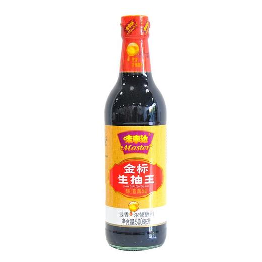 味事达金标生抽 酱油500ml 商品图0