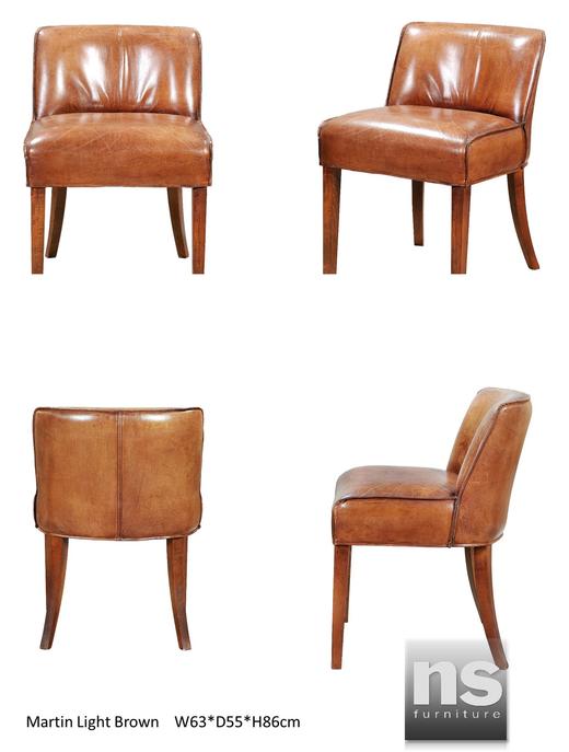 NS家居 nsfurniture进口真皮单椅NSDC-Martin 商品图1