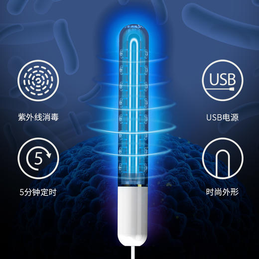 漫渺紫外线消毒棒飞机杯男性娃娃男用名器自卫器实体充气硅胶成人用品USB 商品图2