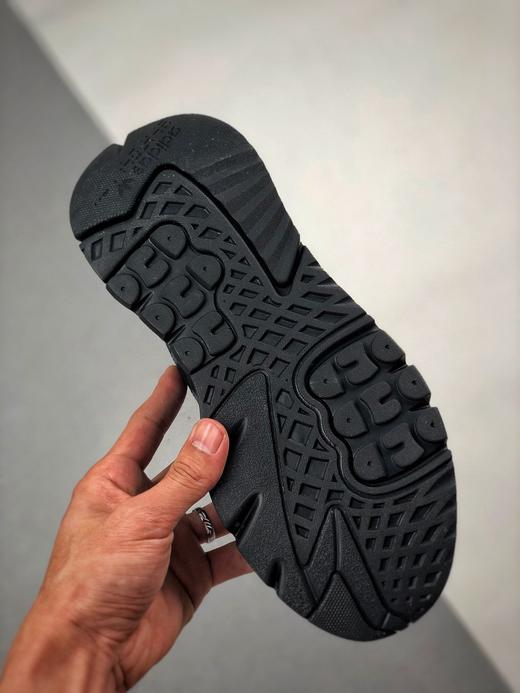 男女鞋adidasnitejogger2019boost全黑3m反光跑鞋jogger