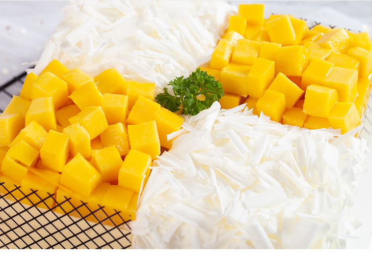 积分兑换榴芒双拼经典绝配榴莲芒果cp多规格生日蛋糕