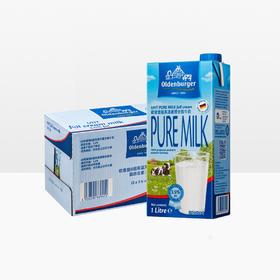欧德堡超高温灭菌全脂牛奶1L