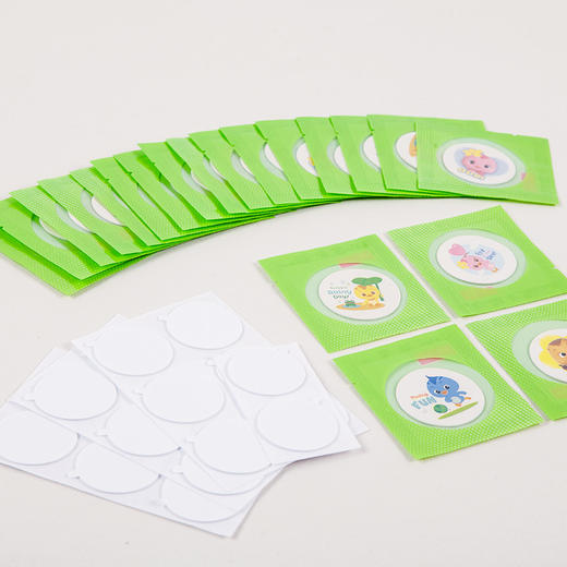 彩虹(rainbow)户外植物精油驱蚊防蚊贴无需插电燃烧蚊香贴