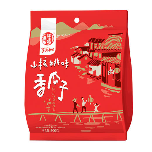 华味亨 山核桃味香瓜子500g/袋 休闲食品小吃 零食 坚果 葵花籽 商品图1