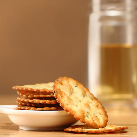 嘉顿/Garden 饼干零食 香葱味 香葱薄饼 独立4小包  450g/盒 商品图4