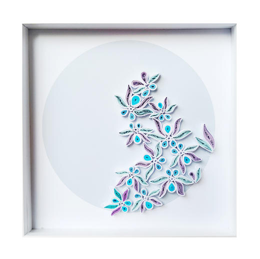 中国风盘扣系列衍纸框画材料包套装