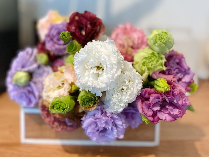 基地直供混色龙胆花束