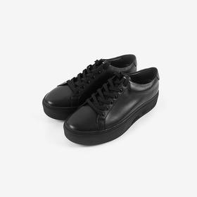 foot the coacher ORDINARIE LACE UP 厚底牛皮复古鞋