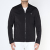Marco Azzali 黑色胶印立领夹克 J5205200 商品缩略图0