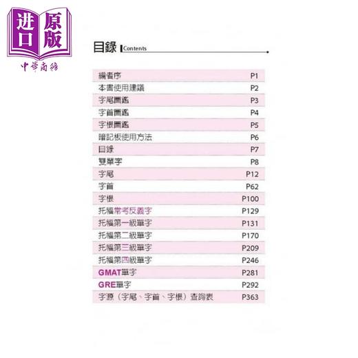 【中商原版】超倍速52「背」单字(托福篇)(随书附超强记忆板) 港台原版 蔡沂霖/林汉忠 瑞华文化 托福英语词汇 商品图2