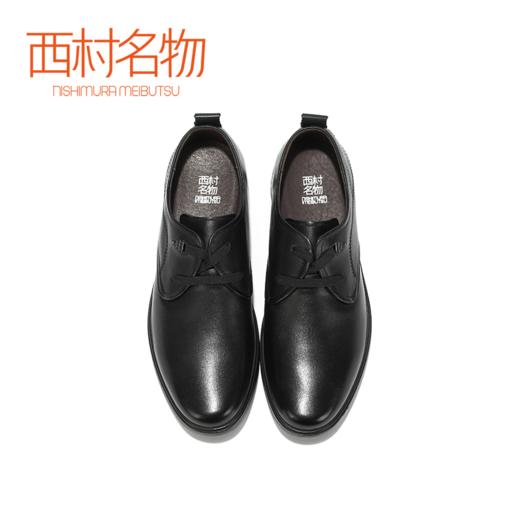 西村名物牛皮英伦风平底鞋男鞋X181V11071 商品图2