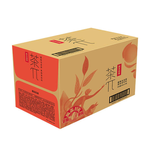 农夫山泉 茶π（茶派）茶饮料 蜜桃乌龙茶500ml*15瓶 整箱装（新版） 商品图1