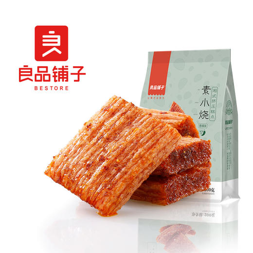 良品铺子素小烧大刀素肉味零食麻辣儿时辣条味怀旧食品香辣味200g 商品图0