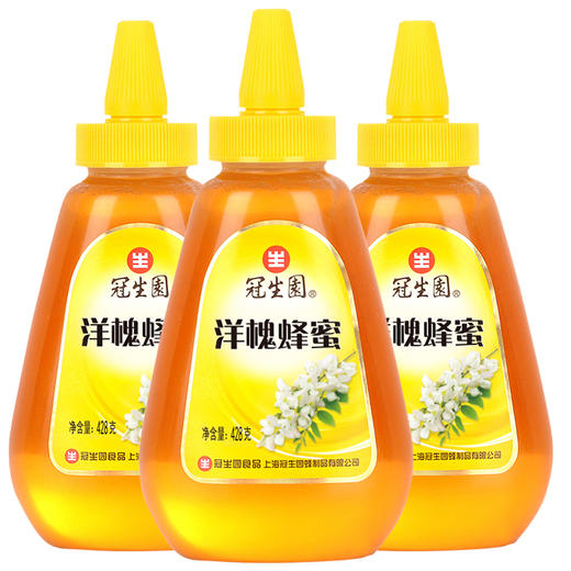 冠生园洋槐蜂蜜428g*3瓶组合装 商品图0