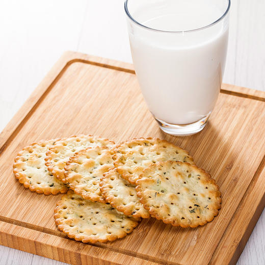 嘉顿/Garden 饼干零食 香葱味 香葱薄饼 独立4小包  450g/盒 商品图3