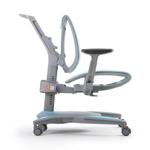 摩伽MOTOSTUHL  BUBBLE人体工学可拆卸双背无骨网框座垫儿童成长椅（送扶手） 商品图4