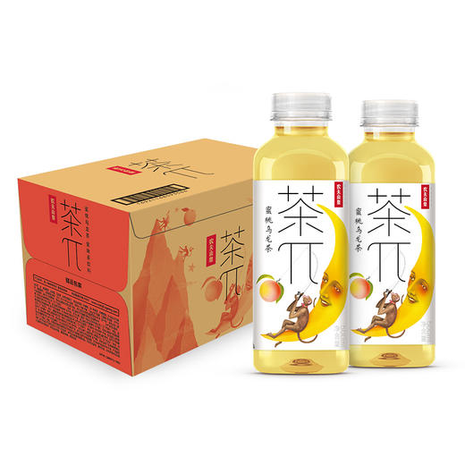 农夫山泉 茶π（茶派）茶饮料 蜜桃乌龙茶500ml*15瓶 整箱装（新版） 商品图0