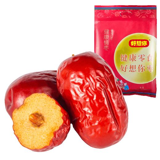 好想你 新疆阿克苏灰枣鲜甜即食休闲零食免洗即食健康情特级红枣1000g/袋 商品图0